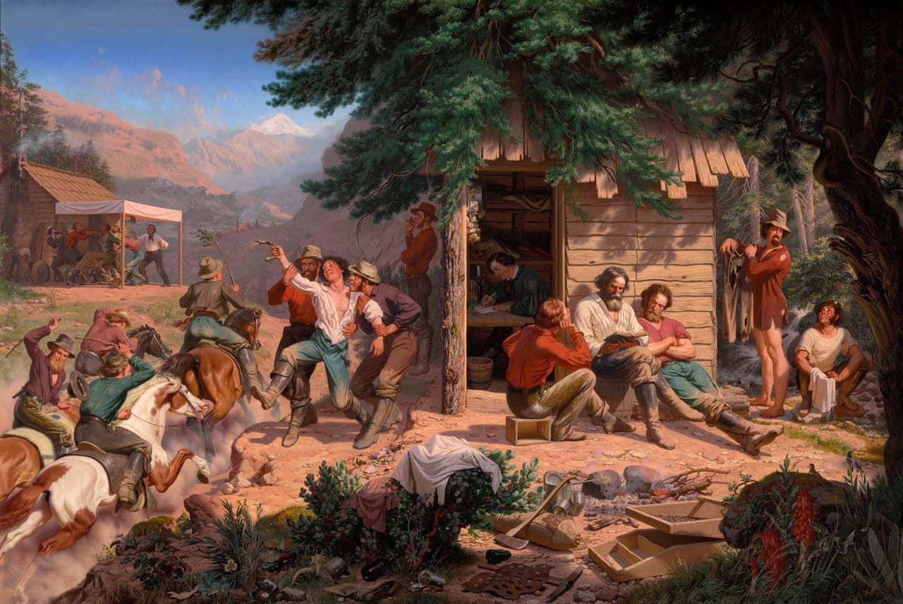 Sunday Morning in the Mines
Charles Christian Nahl
19th Century
1872.381 Sunday Morning in the Mines