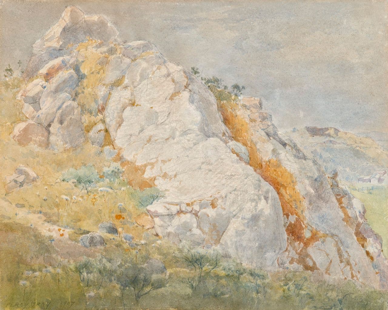 A Rocky Hillside
Percy Gray
20th Century
2015.68.1 A Rocky Hillside