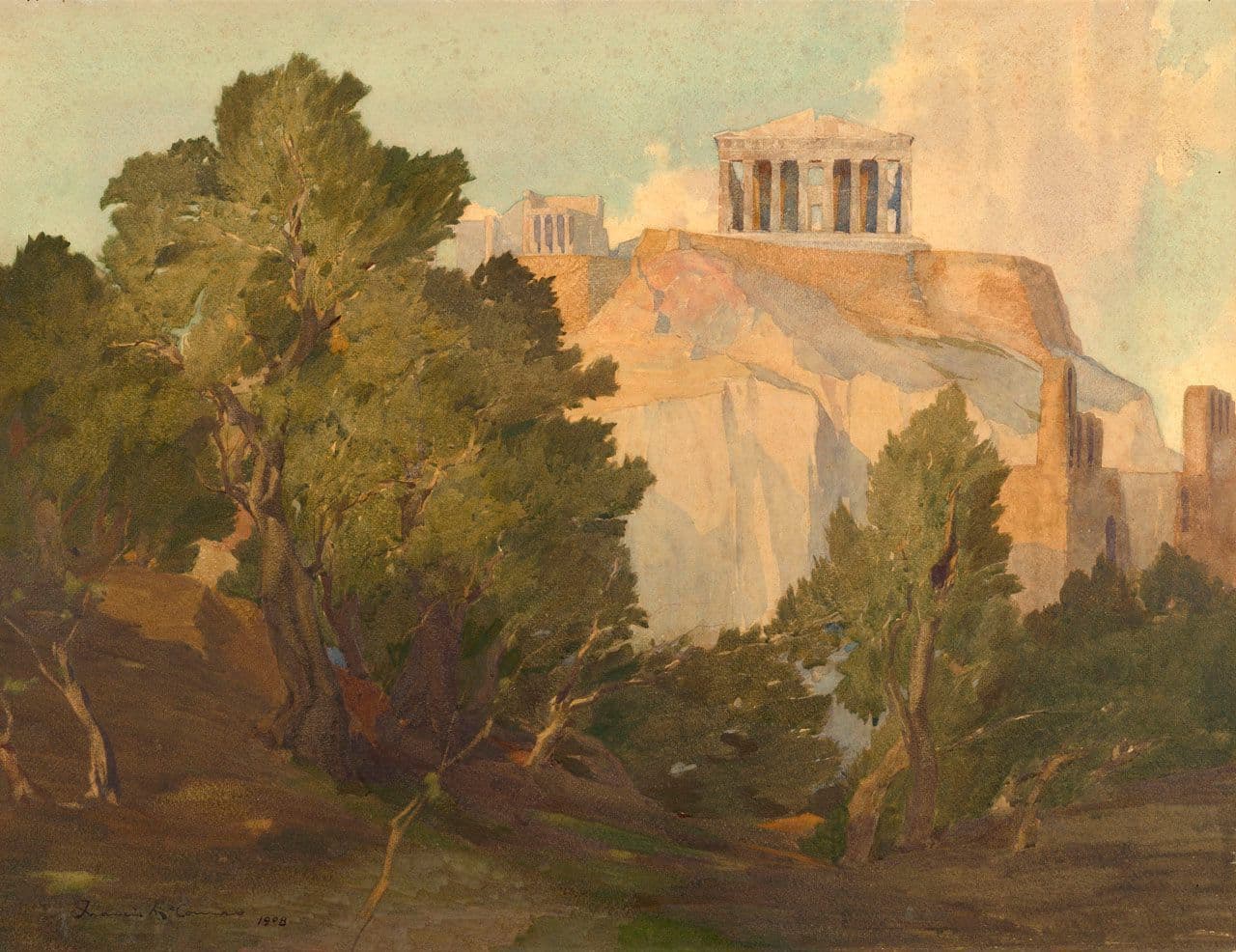 Acropolis, Athens
Francis McComas
20th Century
2014.36.15 Acropolis, Athens