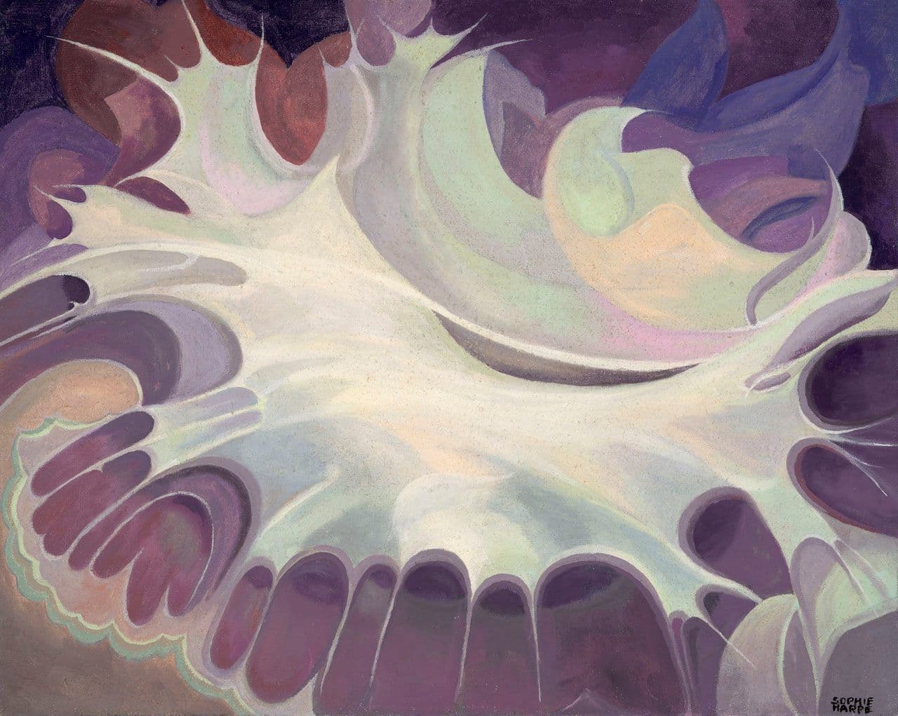 Abstract (Blue and White)
Sophie  Harpe 
20th Century
2017.86 Abstract (Blue and White)