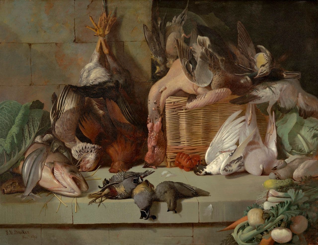 Still Life (The Larder)
Samuel Marsden Brookes
19th Century
1872.655 Still Life (The Larder)