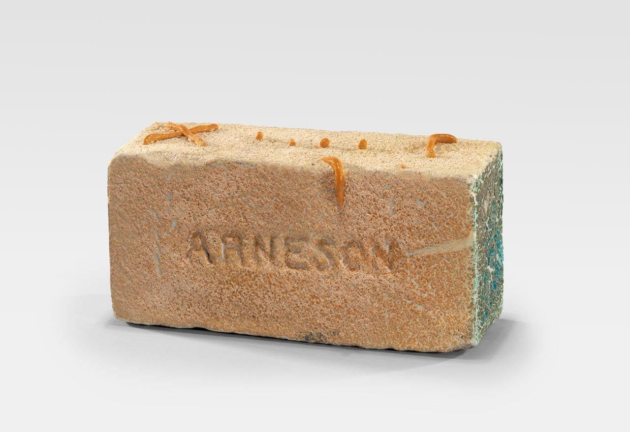 Expletive (Brick)
Robert  Arneson 
20th Century
2004.49.1 Expletive (Brick)