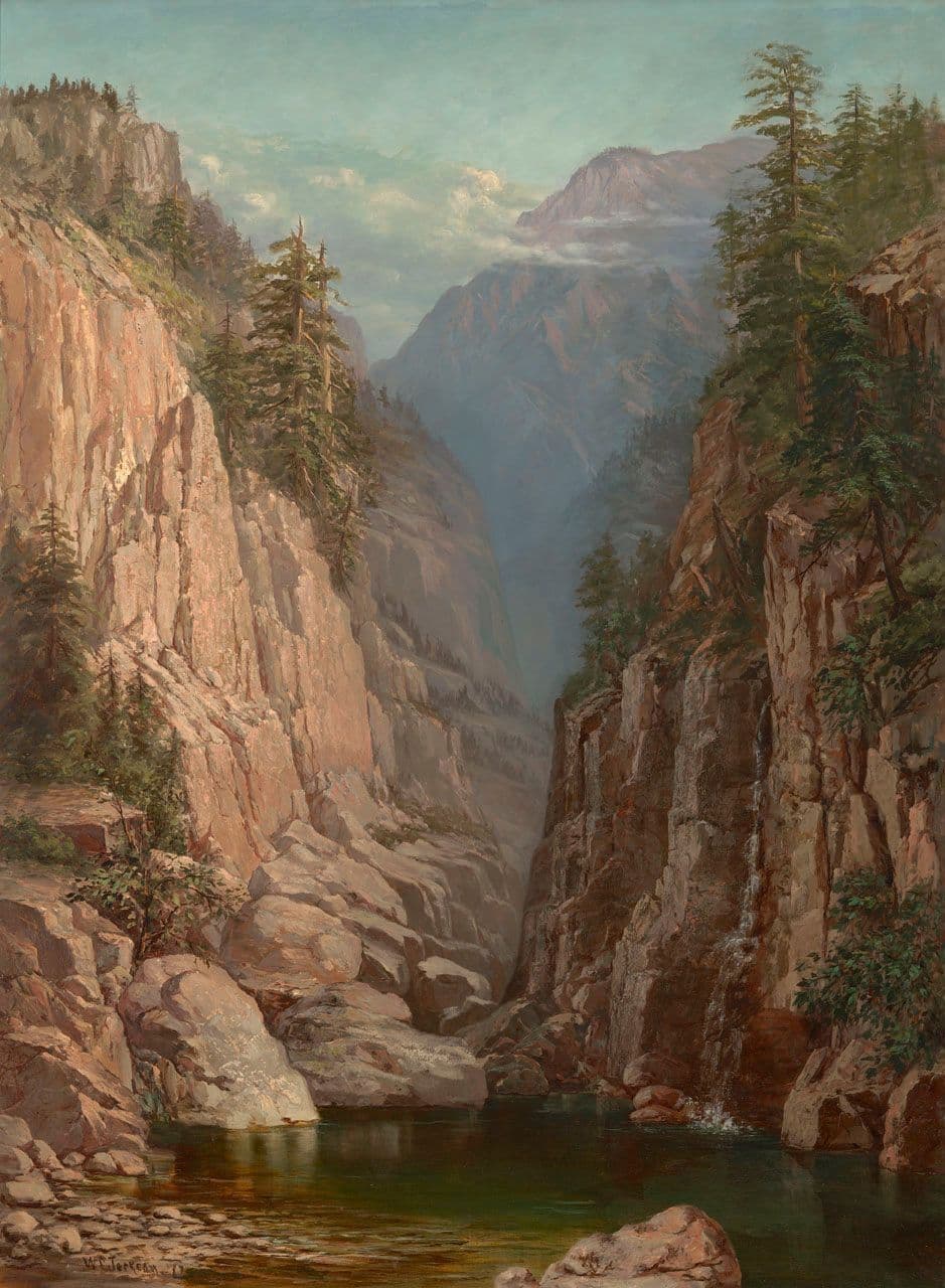 A Sierra Canyon
William Franklin Jackson
19th Century
1945.17 A Sierra Canyon
William Franklin Jackson
19th Century
1945.17