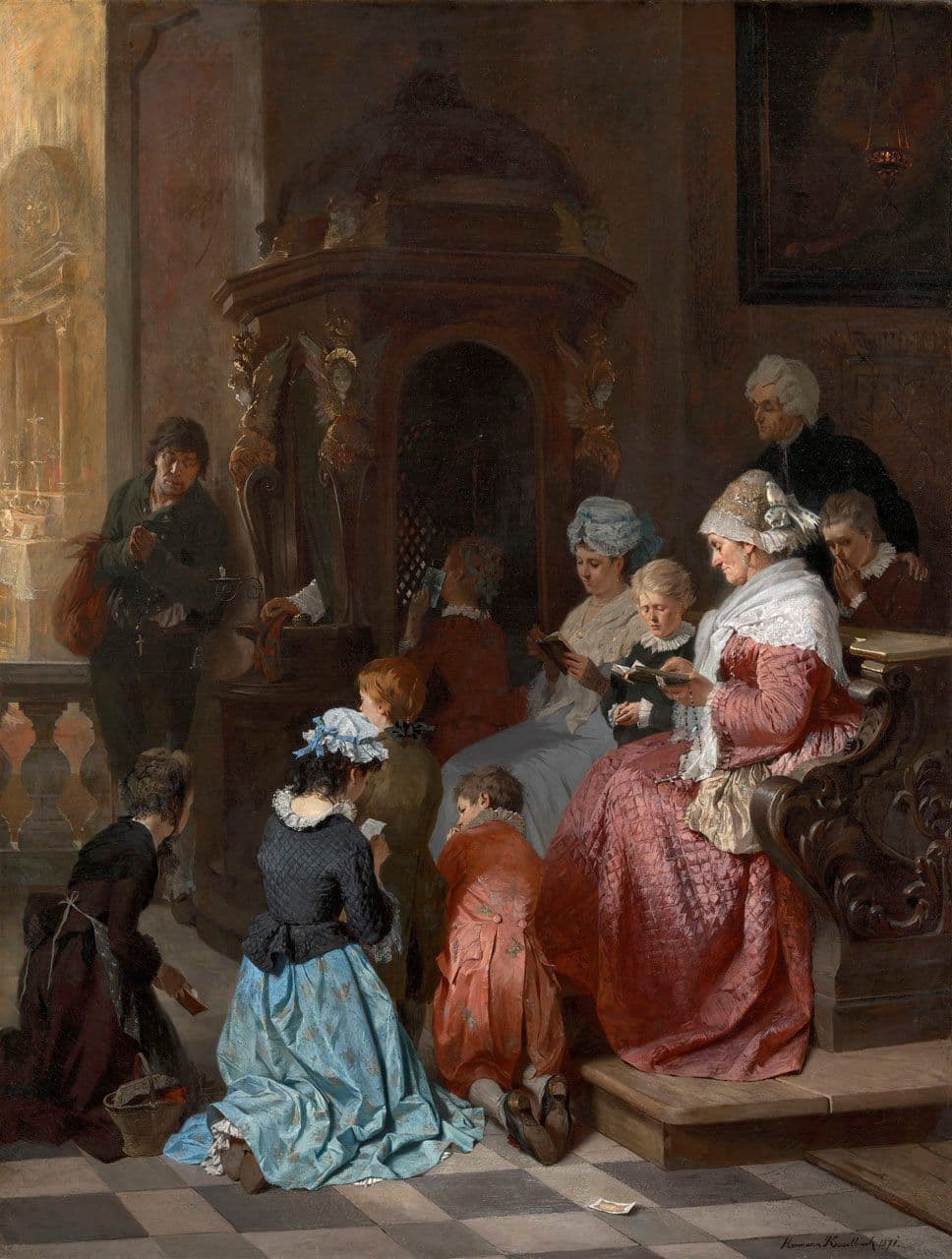 The First Confession
Hermann Kaulbach
19th Century,20th Century
1872.396 The First Confession