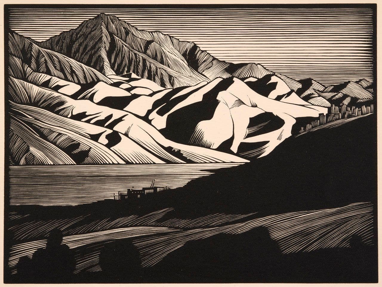Edge of the Desert
Paul Hambleton Landacre
20th Century
1992.14.2 Edge of the Desert