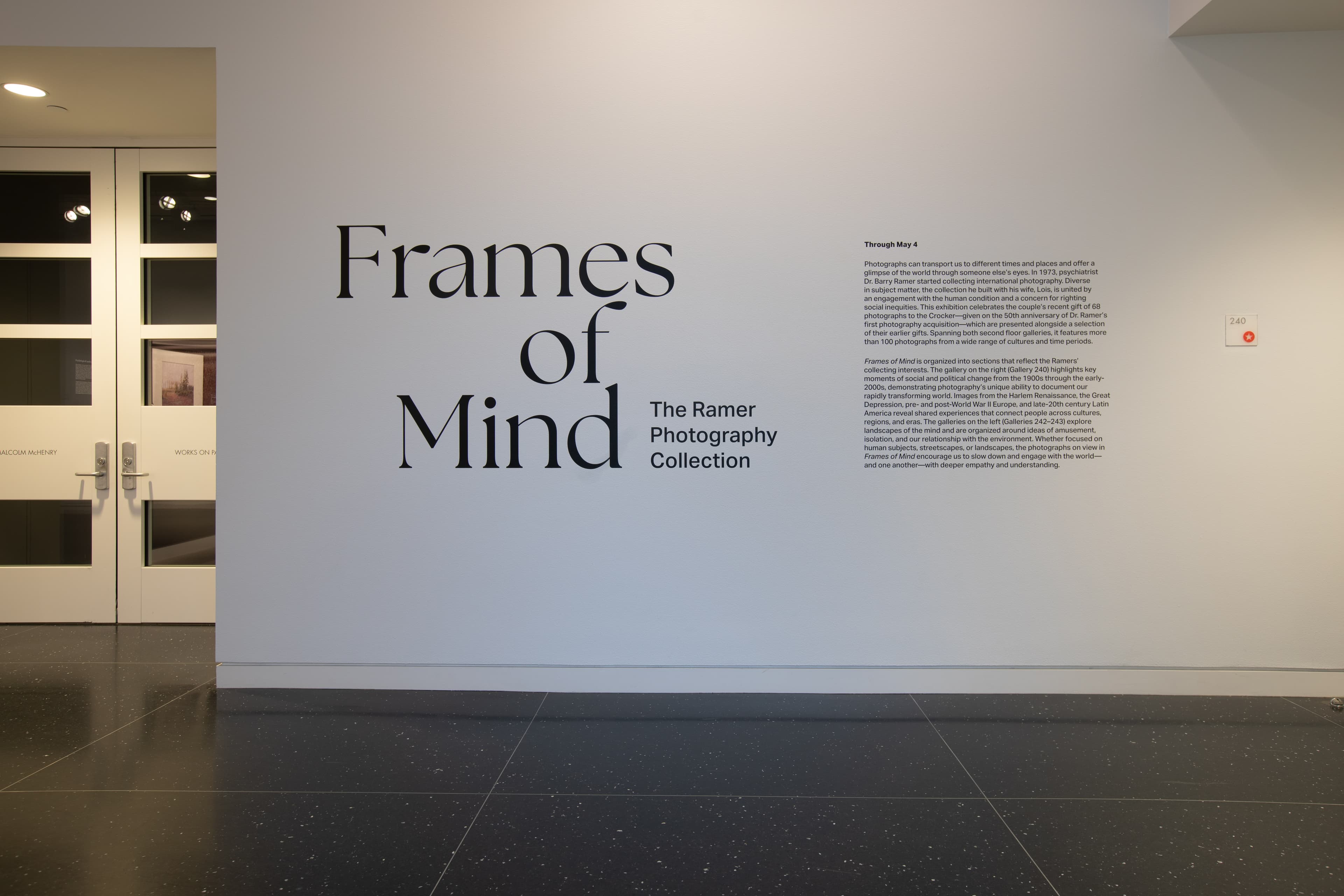 Frames of Mind Installation Images Frames of Mind Installation Images