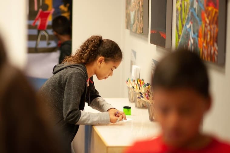 Art Ark student drawing