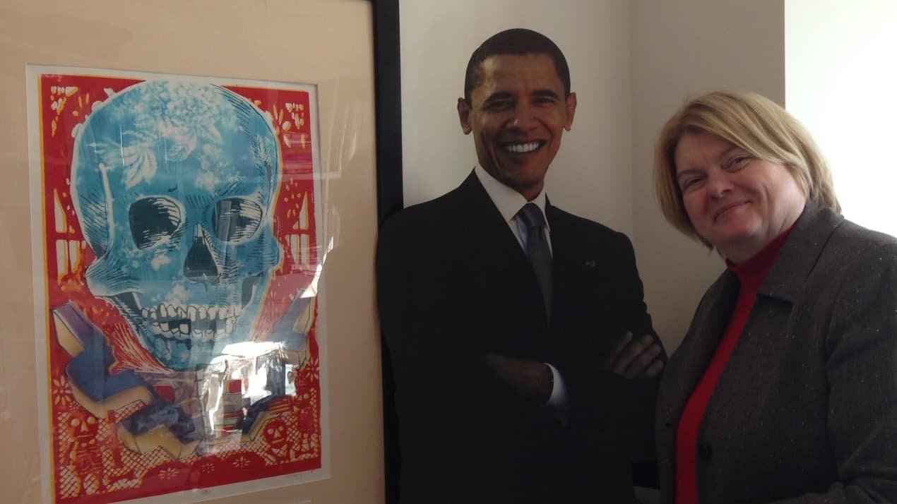 Image: Lial and Obama Image: Lial and Obama